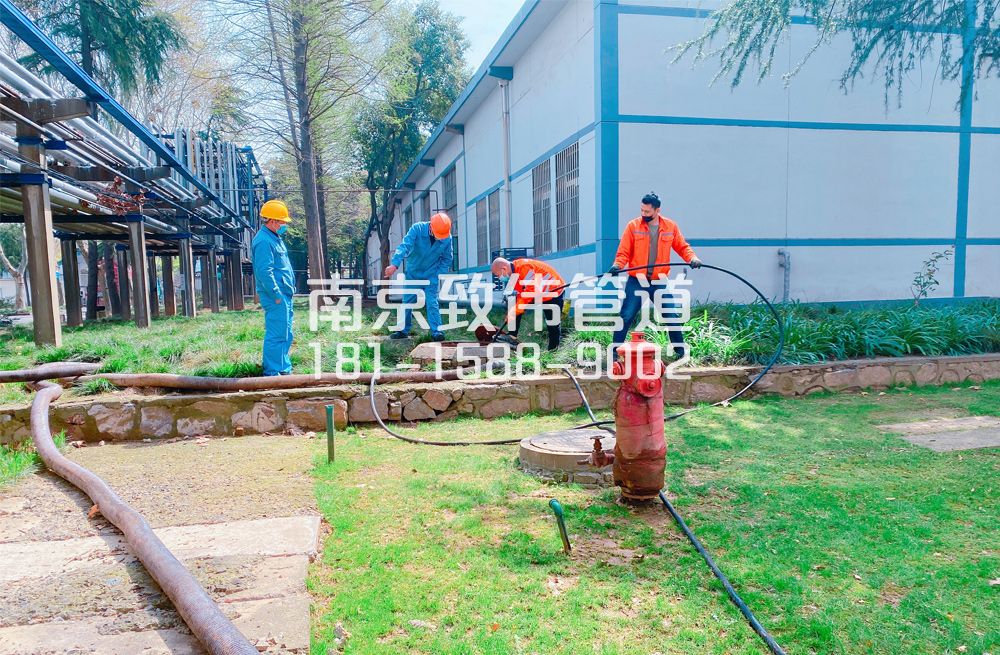 360栖霞街石化工厂管道清洗